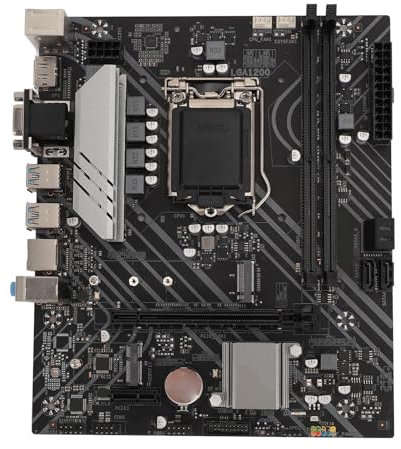 Masyrt Z490 GAMING PLUS Motherboard with DDR4 Memory, M.2 Slot, 1000Mbps LAN, USB 3.2 Gen1 for Desktop Computers with LGA 1200 Socket