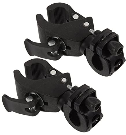 BIUDECO Taschenlampenhalterung Handlebar Fahrrad Clip Bike Cycling Fahrradleuchterhalter Lamp Bracket Holder Degrees Light Flashlight Taschenlampenhalter Lichtständer Rotation Einfache