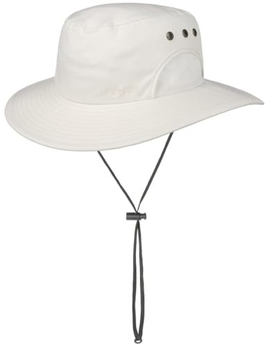 Stetson Sacona Coolmax Outdoorhut UV-Schutz Herren Damen Sommer weiß M (56-57 cm)
