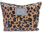 Bikasun Trousse de Toilette Voyage Femme Léopard Trousse de Maquillage pour Femme Marron léopard, Trousse de Toilette pour Femme et Fille avec Fermeture éclair