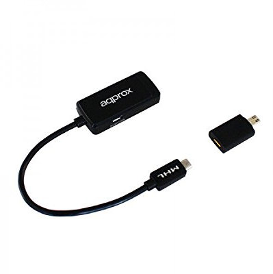 Watio Wave Adaptateur MHL 3.0 pour connexion 4K vers HDMI, compatible avec les appareils mobiles, transfert de données élevé. *