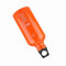 Portable Fuel Bottle, Camping Hiking Picnic Kerosene Gasoline Storage Container 530ML Aluminium Alloy Leakproof, Ring Handle, Backpack, Outdoor Cooking Work, Fuel Not Included,