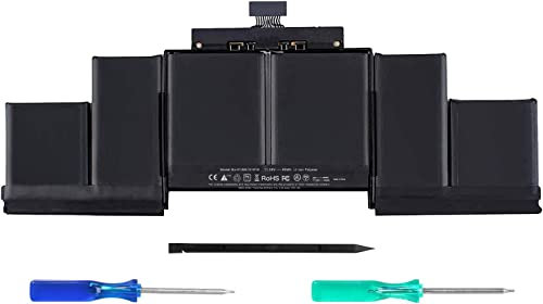 A1494 A1618 Laptop-Akku, kompatibel mit MacBook Pro 15 Zoll Retina A1398 (Late 2013 Mid 2014 Early 2015), Fits ME293 ME294 MGXA2 MGXC2 MJLQ2 MJLT2 MJLU2