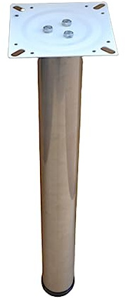 Verstellbare 78,7 cm Edelstahl-Tischbeine – 80 cm Metall-Frühstücksbar-Stützfüße für Kücheninsel und Esstisch & stilvolle Möbelbeschläge