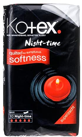 Kotex Maxi Sanitär-Binden für die Nacht, 6 Stück