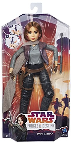 Hasbro Star Wars C1624ES0 Die Mächte des Schicksals 11 Deluxe Action Puppe - Jyn Erso Actionfigur