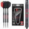 Target Darts Vapor 8 Schwarz Rotes 23G Steeldarts Dartpfeile-Set