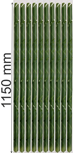 10x Baumschutzspirale 115 cm grün gelocht Baumstammschutz Rindenschutz Wildverbiss Schutzspirale PET-Folie witterungsbeständig Forst Garten Baum Schutz Kunststoff Stammschutz Hasenbiss