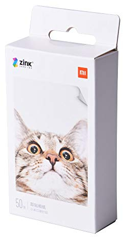 Dewanxin Für Xiaomi Pocket Print Paste Papier, 50 Blatt 5 x 7,6 cm ZINK Print Paste Papier für Xiaomi Pocket Portable Instant Photo Printer