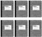 Oxford Kompositions-Notizbücher, Schulbedarf, Notizbücher für Schule, Comp-Buch für Schule und Büro, Journal, College-Papier, 24,5 x 19,8 cm, 100 Blatt, Schwarz, 6 Stück (63767)