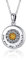 TANGPOET Medaillon Halskette 925 Sterling Silber Sonnenblume Foto Medaillons You are My Sunshine Andenken Anhänger Geschenk für Frauen Mutter Tochter Familie