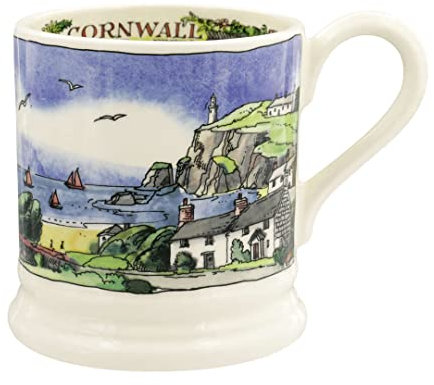 Emma Bridgewater Landscapes of Dreams Cornish Beaches 1/2 Pint Mug