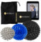 [IGELBÄLLE 3ER SET] Igelball Massageball Set - Stachelbälle Set - Stachelball Massage Rücken, Beine, Füß - Igelball Hart und 2x Medium Inkl. GRATIS Video, Booklet & Tasche – Massagebälle Set