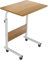 smallrun Mesa Auxiliar con Rueda Mesa portátil con sujeción para Tablet Mesa Ajustable para Tableta Multifuncional para Sofá/Cama/Escritorio (Rueda-M)
