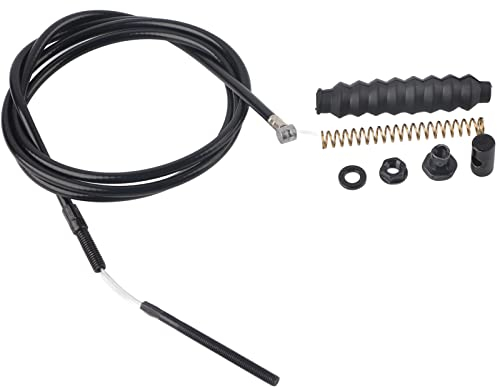 Bnineteenteam Kit de Câble de Frein, Câble de Frein Avant étanche 130 Cm/51.2in Compatible pour Scooter électrique Série Ninebot G30