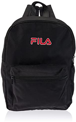 FILA Unisex Kinder Bury Small Easy Backpack-Black-OneSize Rucksack