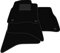 Fußmatten kompatibel mit Dodge RAM 1500 - Doppelkabine 2009-2024 ohne Dekoration, personalisiertes Automatten-Set, Teppich-Set, Autoteppich