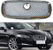 Auto Frontschürze Grill für Jaguar XF 2012 2013 2014 2015,Frontgrill Mittel netz gitter Montage rahmen abdeckung Außen Bodykit Teil