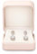 Oirlv PU Leder Rosa Ohrringbox Schmuckschatulle Valentinstag Geburtstag Geschenkbox Ohrring Geschenkbox