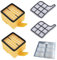 Simpls Zubehoer Sets Fuer Vorwerk - Kobold 135/136 / 135SC / VK135 / VK136-2 x Hygienefilter + 2 x Motorschutzfilter + 6 x Duft