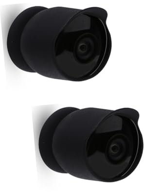 Angoily 2pcs Weatherproof Camera Cover for Nest Outdoor Camera Neoprene Protective Case Rain Shield