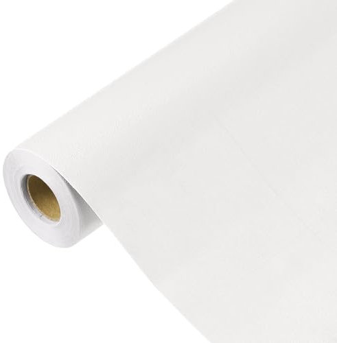 QUARKZMAN Papier Peint Kaki Gris de 1000x60cm, Autocollant, Papier Peint Uni en Vinyle Auto-Adhésif pour la Décoration Murale