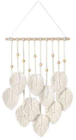 RMBLYfeiye Solar Lampe Outdoor Makramee Wandbehang Zimmer Deko Aesthetic Bilder Wohnzimmer Sofadecke Bild Vasen Kissenbezug Wand Schlafzimmer Schlüsselschale Lampions Terassendeko