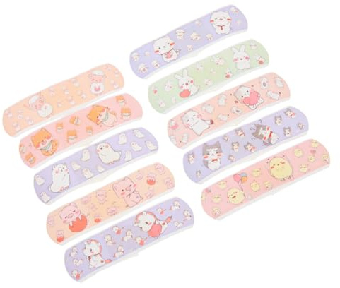 Parche Adhesivo 120 Uds 1 Caja Médico Transpirable | Puntos de Aproximacion Heridas, Paquetes Independientes Fáciles de Llevar, para Nudillos y Articulaciones