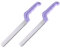 Angoily 1 Pieza Cuchillo de herramienta floral cortador de frutas herramienta para cortar flores herramienta para cortar pasteles cuchillo florista cortador de flores el plastico Lavanda