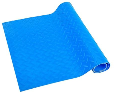 Tapis d'échelle de piscine 40,6 x 91,4 cm - Grand tapis de protection pour pieds de piscine avec texture antidérapante, convient pour les marches et les escaliers de piscine hors sol