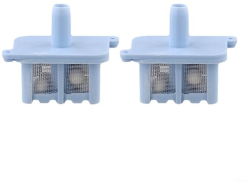 2 Stück Kunststofffilter Sauberer Wassertank Einlassfilter für Qrevo Serie Edge/Curv Staubsauger Roboter Basisstation Ersatzteile Zubehör