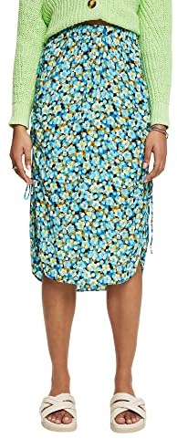 ESPRIT Damen 033ee1d304 Rock, 473/Turquoise 4, 38