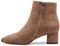 Castamere Donna Chunky Blocco Basso Gattini Tacco Heel Chiusa a Punta Stivaletti Slip-on Cerniera Ufficio Classico Dress Stivali Marrone 38 EU