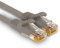 1aTTack.de - 1 cavo di rete Cat7 da 15 m, Cat.7 Ethernet, cavo patch Lan & Cat 7 per la massima velocità Internet e collega tutti i dispositivi con presa RJ 45 grigio