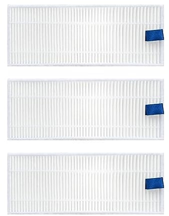 NUHFUFA Lot de 3 filtres HEPA de rechange pour robot aspirateur Tefal Rowenta X-plorer Serie 75 RG7687