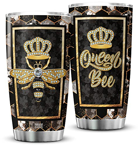 Taza Termica De Viaje 590ml Taza De Viaje Isotérmica Acero Inoxidable Termo Café Para Navidad Mamá Colegas Abeja