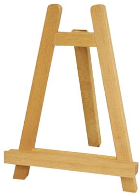 NUOBESTY Staffelei fotoregal Fotoständer easel Gemälde Halterung Gemälde Ständer bilderständer bildaufsteller Stativ Haushalt Ornamente Hölzern
