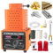 HDaspijh Four Fusion d'or 5000 W, Machine De Fusion De Métaux Numérique Améliorée 1600 ℃ / 2912 ℉ avec Creuset en Graphite De 1/2/3 Kg, Fusion pour l'or, l'argent, L'Aluminium Et Le Cuivre,A-1kg