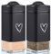 Salt and Pepper Shakers Set with Adjustable Pour Holes,Cute Heart Pattern Salt Pepper Shaker with Clear Glass Bottom,Refillable Salt Shaker Perfect for Kitchen Gadgets Cooking Table, Camp,B (Black)
