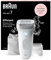 Braun Silk-epil 7-041, épilateur pour femme, tête de rasoir et de tondeuse incluse, épilation humide et sèche sans fil pour une épilation durable avec technologie Sensosmart