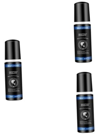 Ipetboom 3St Rasierschaum für Männer Herren Rasiercreme Sanfte Rasierpflege Reinigende Rasiercreme Rasierer Zubehör Herren Rasiergel Nassrasurcreme Creme zur Bartrasur Mousseschaum Blue