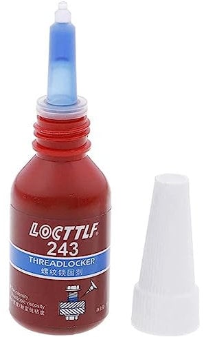 Bduttlefish Screw Glue,10ml Thread Lock Glue Screw Blue Anaerobic Adhesive,High-strength Anti-loosening Metal Thread Sealant,Screw Strong Thread Locker Glue,Oil Tolerant Threadlocker for Metal