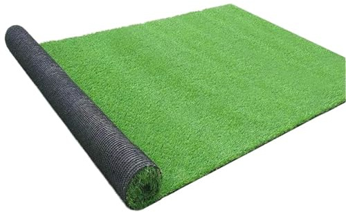 WSQHAO Kunstrasenmatten Rasenteppich Größen Synthetischer Teppich Indoor Outdoor Landschaft Gefälschter Kunstrasen for Dekor Für Garten