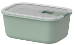 Mepal - Frischhaltdosen EasyClip - Schüssel mit Deckel & Schiebeverschluss - Geeignet für Mikrowelle, Dampfgarer, Kühl- und Gefrierschrank - Luftdicht & auslaufsicher - 700 ml - Nordic sage