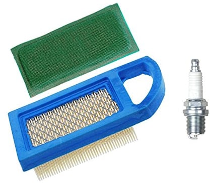 OxoxO Filtro dell’aria 794421 697152 613022 650821 697775, con pre-filtro 697292 e candela, compatibile con motori Briggs & Stratton