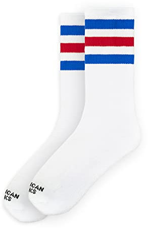 American Socks - american pride - Mid High, Sportsocken für Männer und Frauen, Crossfit-Socken, Padelsocken, Laufsocken, Fahrrad-, Fahrrad- und Skatesocken.