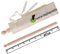 Mattarello in Legno di Faggio con Custodia | Lunghezza 90 CM | Mattarello Stendi Pasta Fresca | qualità Tagliapasta.Com | [ Made in Italy ]