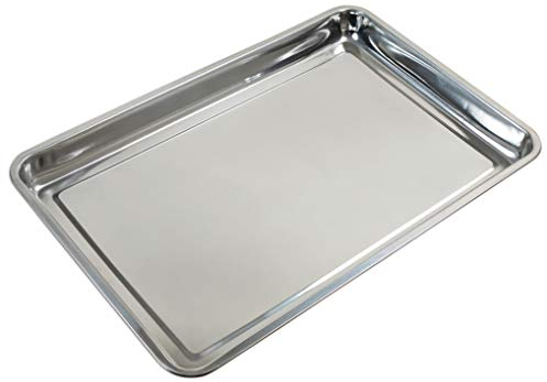 BAC DE RETENTION EN ACIER INOXYDABLE 60 X 40 CM