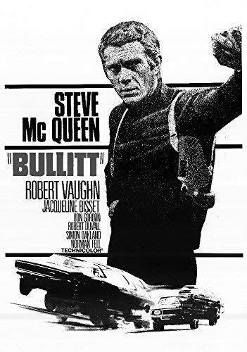 Bullitt - Steve McQueen (1968) | US Import Filmplakat, Poster [59 x 84 cm]