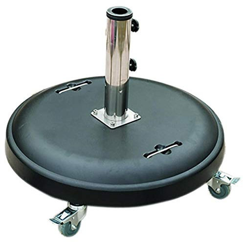 NATUUR Foot Round Parasol with Wheels 50 kg Cement NT74295